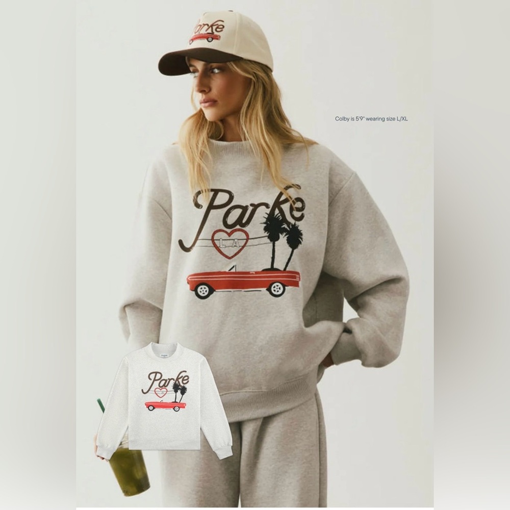 PARKE sweatshirt LA XXL EUC
